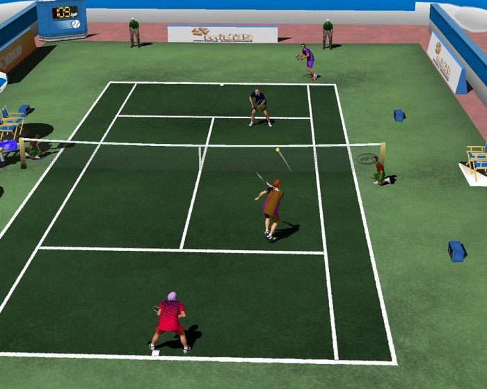 Скриншот из игры International Tennis Pro