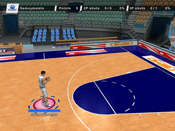 Скриншот из игры International Basket 2009 Lite