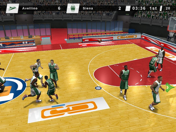 Скриншот из игры International Basket 2009 Lite