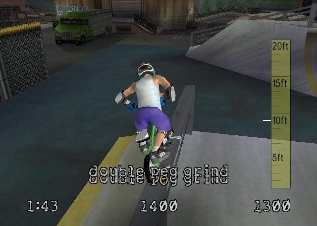 Скриншот из игры Dave Mirra Freestyle BMX