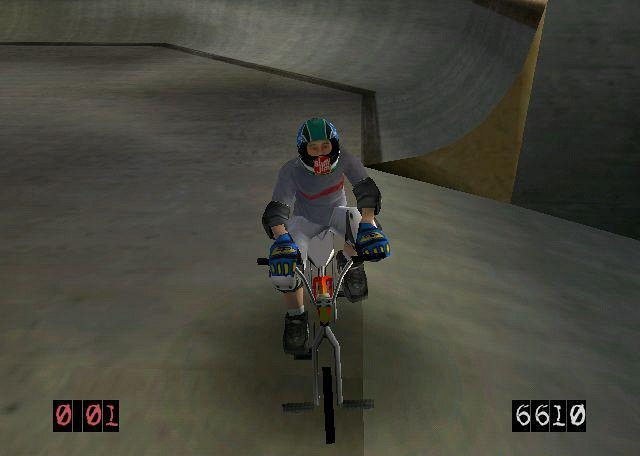 Скриншот из игры Dave Mirra Freestyle BMX