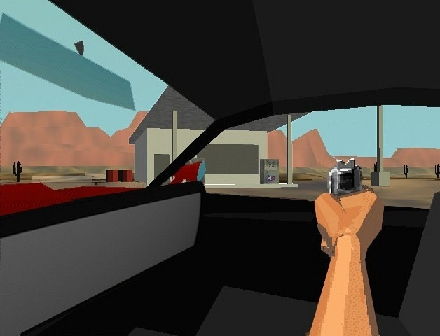 Скриншот из игры Interstate '76