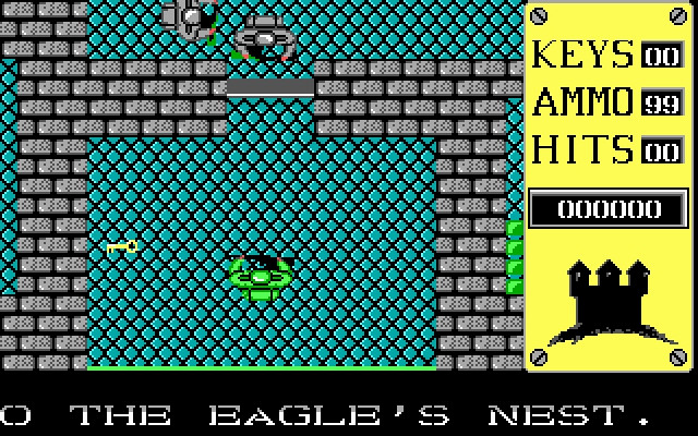 Скриншот из игры Into the Eagle's Nest