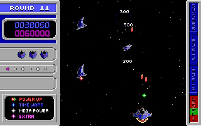 Скриншот из игры Invasion of the Mutant Space Bats of Doom