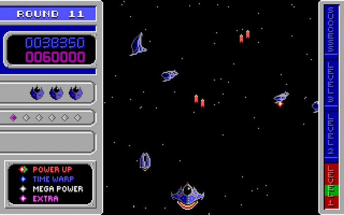 Скриншот из игры Invasion of the Mutant Space Bats of Doom