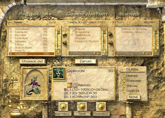 Скриншот из игры Invictus: In the Shadow of Olympus