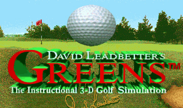 Скриншот из игры David Leadbetter's Greens
