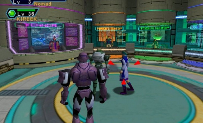 Скриншот из игры Phantasy Star Online