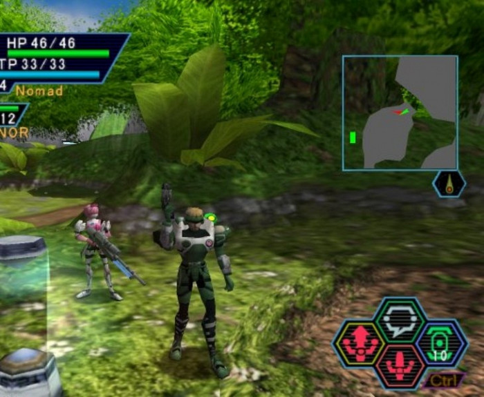 Скриншот из игры Phantasy Star Online