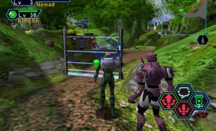 Скриншот из игры Phantasy Star Online