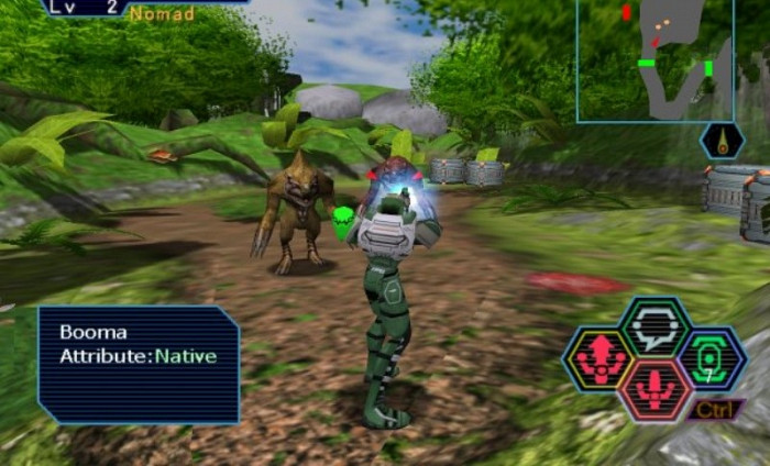 Скриншот из игры Phantasy Star Online