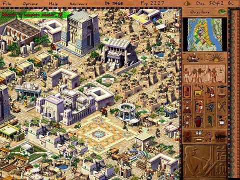 Скриншот из игры Pharaoh