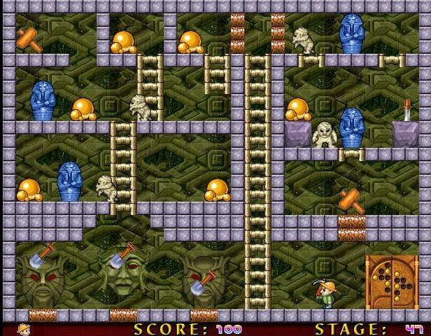 Скриншот из игры Pharaohs' Curse Gold