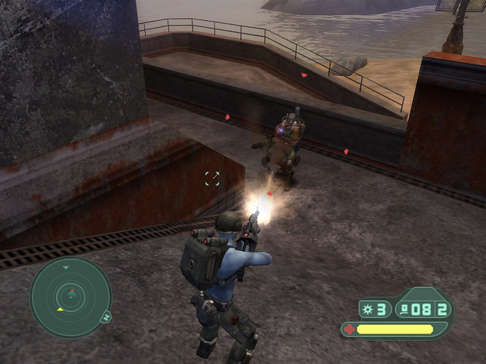 Скриншот из игры Rogue Trooper: Quartz Zone Massacre