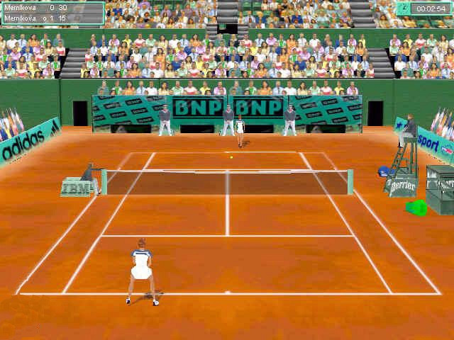 Скриншот из игры Roland Garros '99