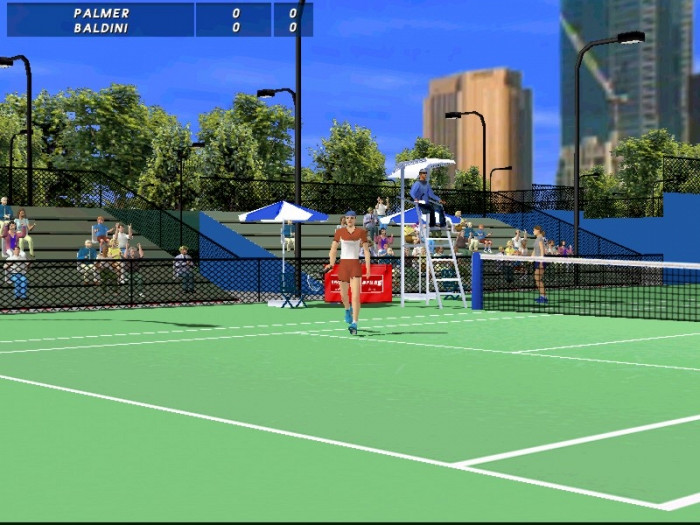 Скриншот из игры Roland Garros 2001