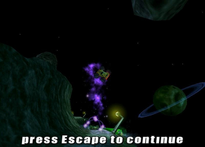 Скриншот из игры Rollcage Stage 2