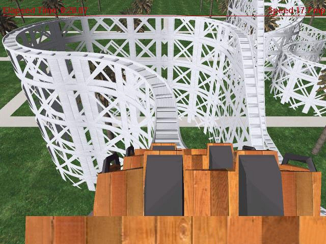Скриншот из игры Roller Coaster Factory
