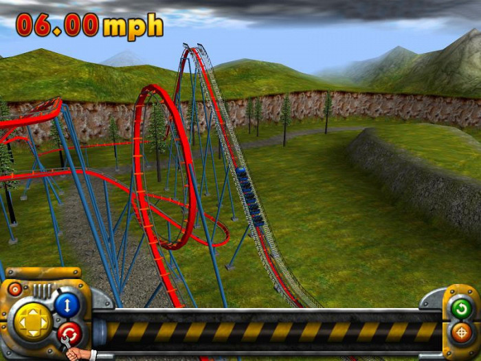 Скриншот из игры Roller Coaster Factory 2