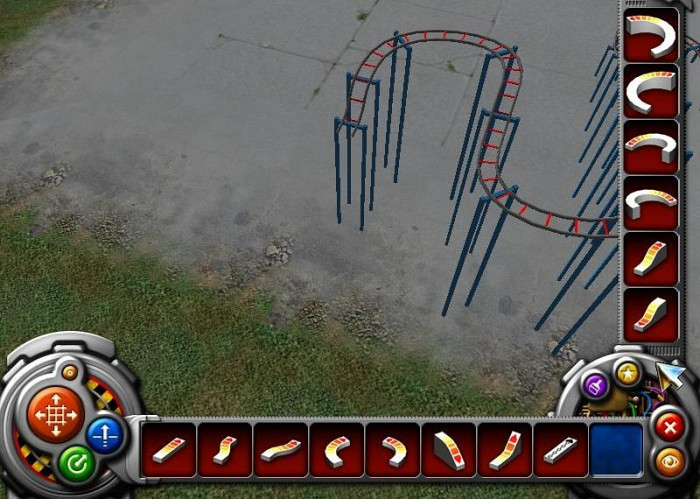 Скриншот из игры Roller Coaster Factory 3