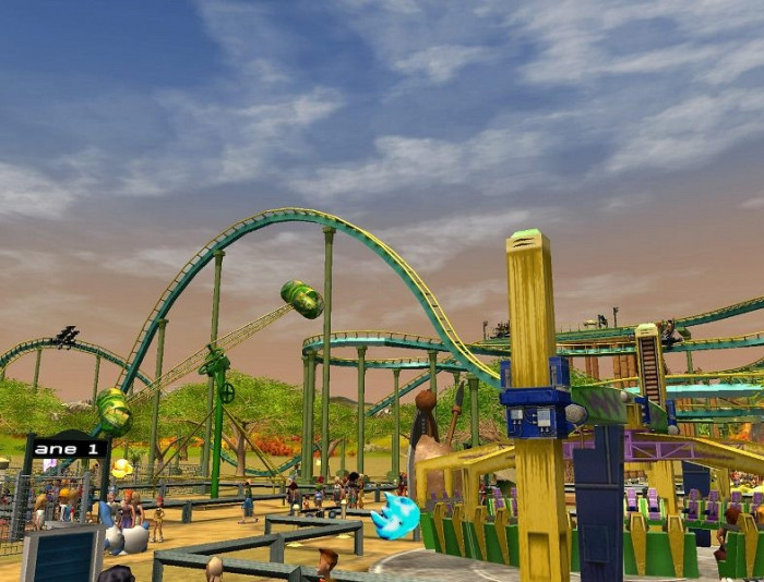 Скриншот из игры RollerCoaster Tycoon 3: Wild!