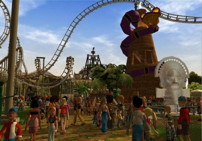 Скриншот из игры RollerCoaster Tycoon 3: Wild!