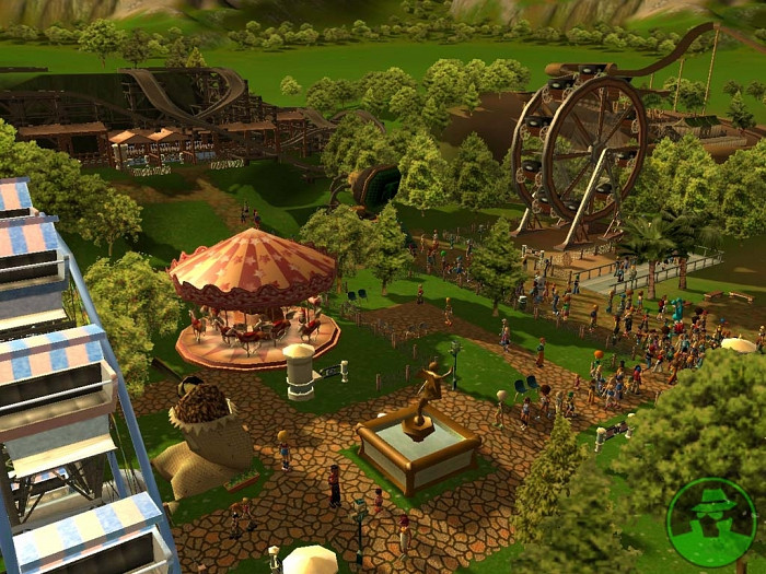 Скриншот из игры RollerCoaster Tycoon 3: Soaked!