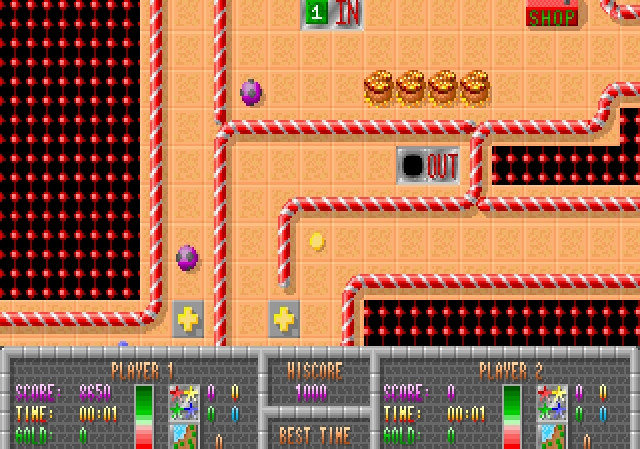 Скриншот из игры Rollin