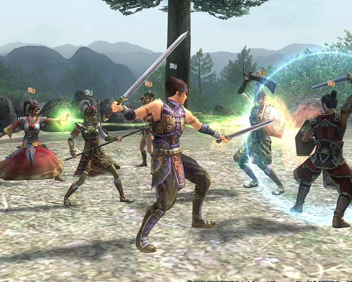 Скриншот из игры Romance of the Three Kingdoms Online