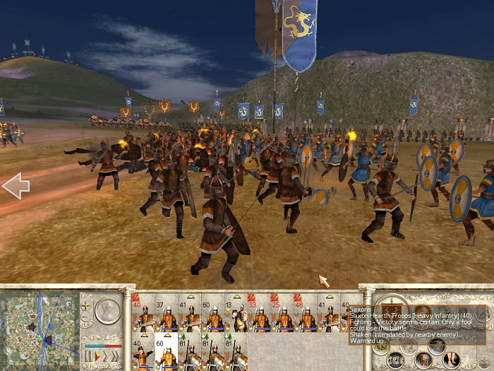 Скриншот из игры Rome: Total War - Barbarian Invasion
