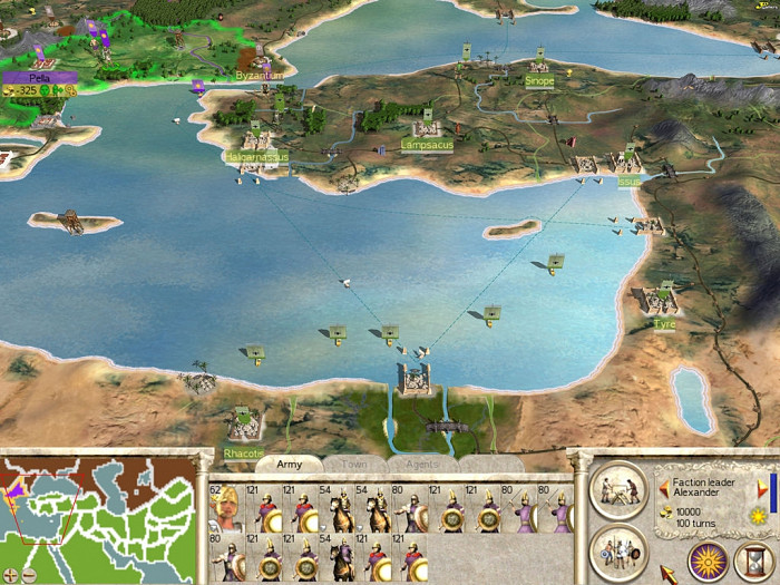 Скриншот из игры Rome: Total War - Alexander