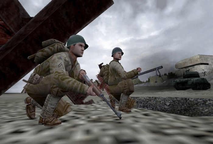 Скриншот из игры Day of Defeat