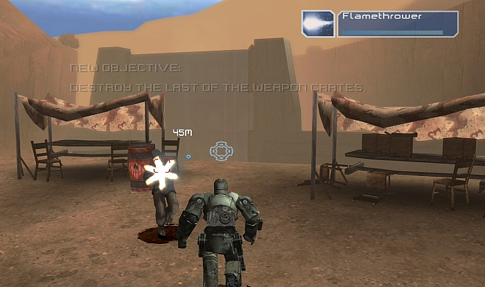 Скриншот из игры Iron Man