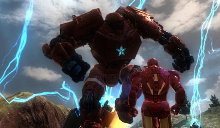 Скриншот из игры Iron Man 2