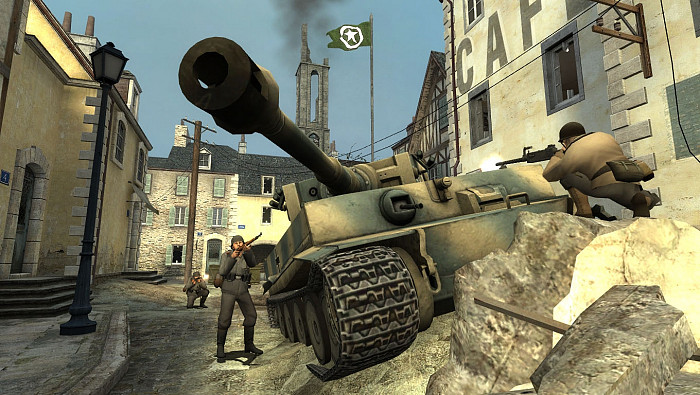 Скриншот из игры Day of Defeat: Source