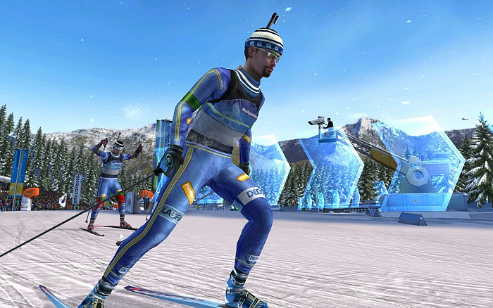 Скриншот из игры RTL Biathlon 2008