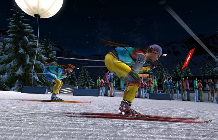 Скриншот из игры RTL Biathlon 2009