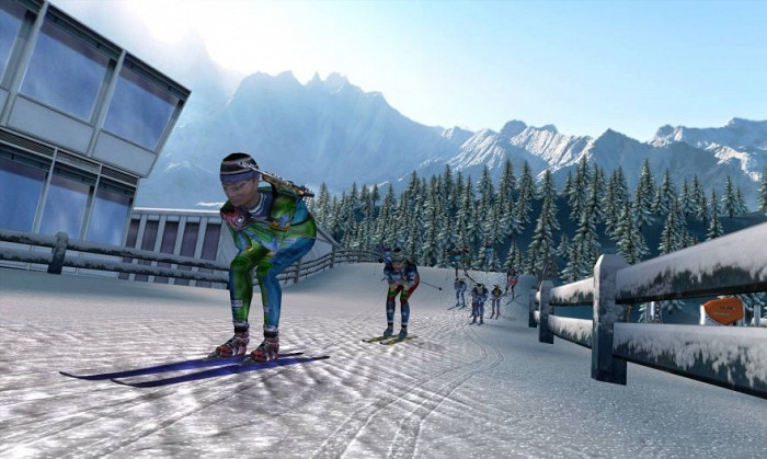 Скриншот из игры RTL Biathlon 2009