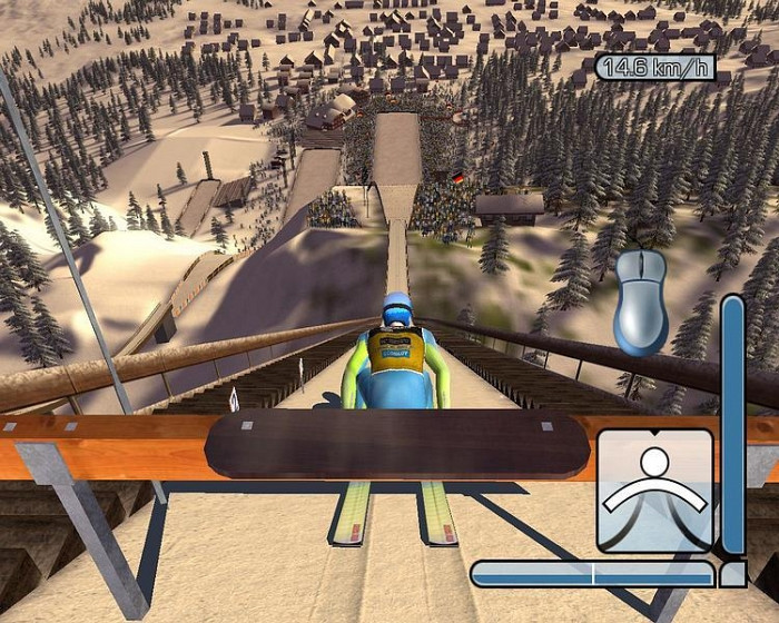 Скриншот из игры RTL Ski Jumping 2005