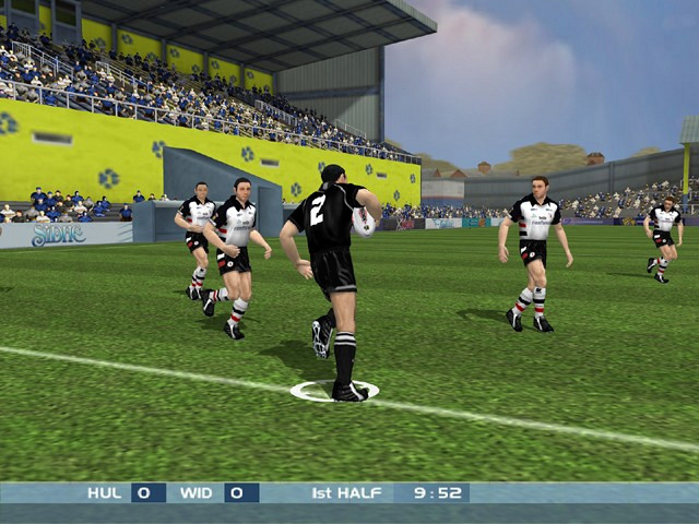 Скриншот из игры Rugby League