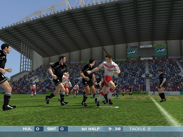 Скриншот из игры Rugby League