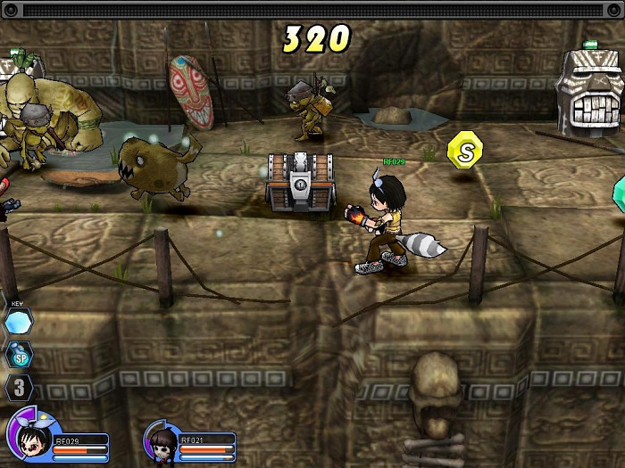 Скриншот из игры Rumble Fighter