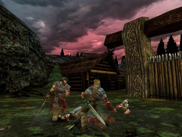 Скриншот из игры Rune