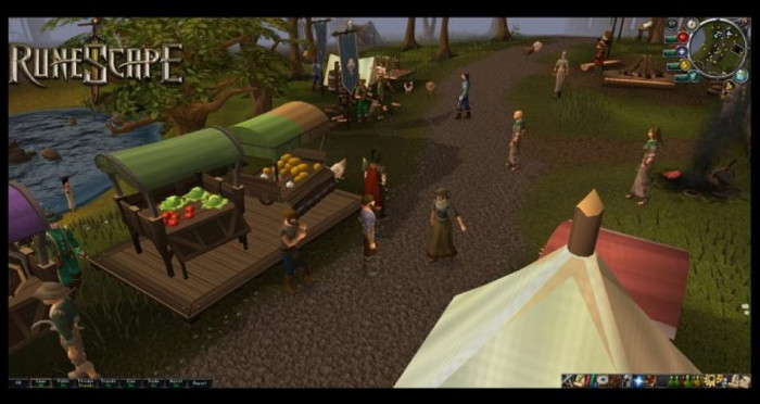 Скриншот из игры RuneScape