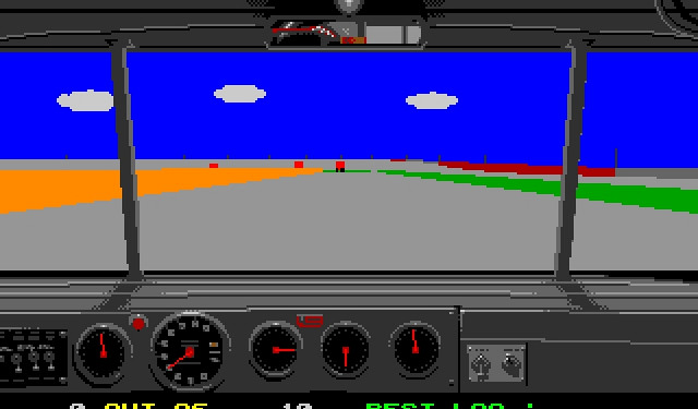 Скриншот из игры Days of Thunder