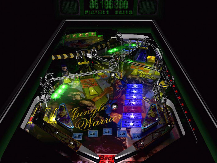 Скриншот из игры Pinball