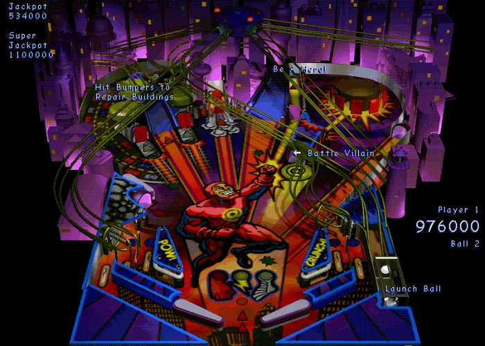 Скриншот из игры Pinball '97
