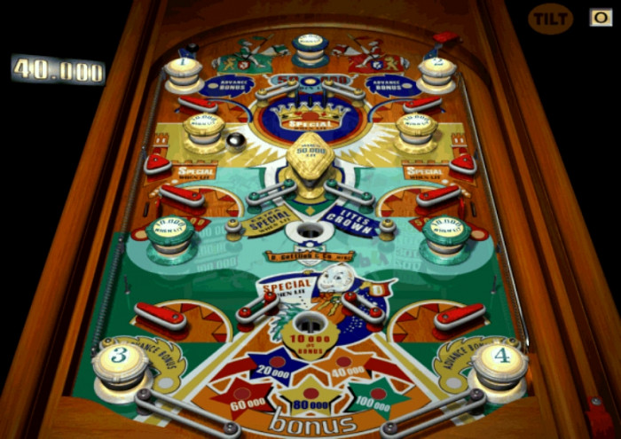 Скриншот из игры Pinball Arcade
