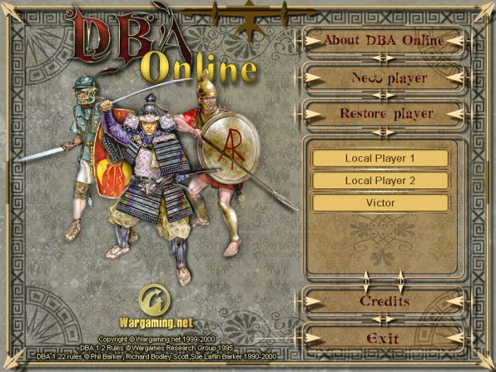 Скриншот из игры DBA Online