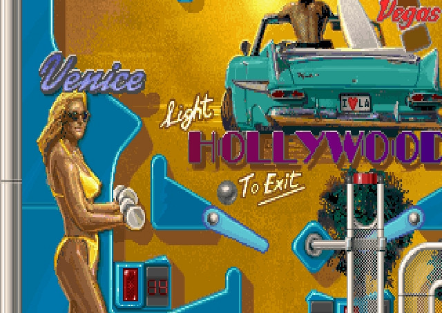 Скриншот из игры Pinball World